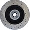 Centric Parts Sport Drilled/Slotted Brake Rotor, 127.66025L 127.66025L - alternate 5